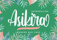 Asikira Font - Featured Image