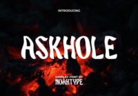 Askhole Font - Featured Image