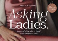 Asking Ladies Font - Featured Image