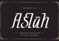 Aslah Font - Featured Image