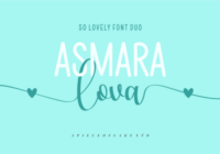 Asmaralova Font - Featured Image