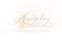 Asoigeboy Font - Featured Image