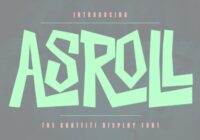 Asroll Font - Featured Image
