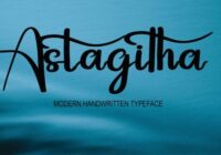 Astagitha Font - Featured Image