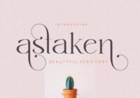 Astaken Font - Featured Image