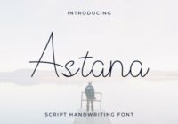 Astana Font - Featured Image