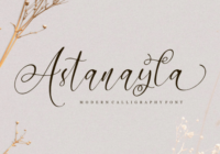 Astanayla Font - Featured Image