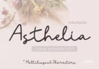 Asthelia Font - Featured Image