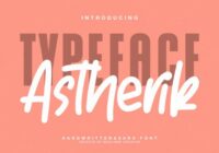 Astherik Font - Featured Image