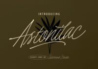 Astonilac Font - Featured Image