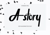 Astory Font - Featured Image