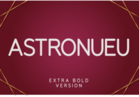Astronueu Extra Bold Font - Featured Image
