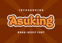 Asuking Font - Featured Image