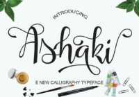 Asyaki Font - Featured Image
