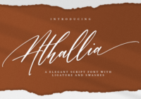 Athallia Font - Featured Image