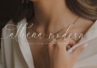 Athena Modern Font - Featured Image