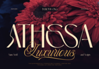 Athesa Luxurious Font - Featured Image