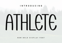 Athlete Font - Featured Image