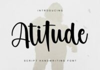 Atitude Font - Featured Image