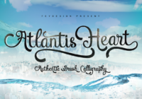Atlantis Heart Font - Featured Image