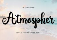 Atmospher Font - Featured Image