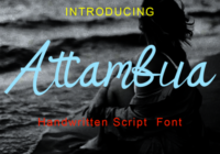 Attambua Font - Featured Image