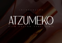 Atzumeko Font - Featured Image