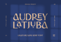 Audrey Latjuba Font - Featured Image