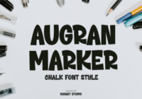 Augran Marker Font - Featured Image
