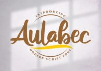 Aulabec Font - Featured Image
