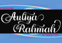 Auliya Rahmah Font - Featured Image