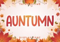 Auntumn Font - Featured Image
