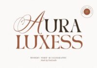 Aura Luxess Duo Font - Featured Image