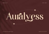 Auralyess Font - Featured Image