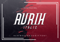 Aurixitalic Font - Featured Image