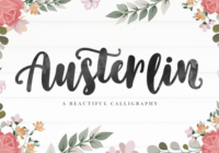 Austerlin Font - Featured Image