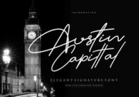 Austin Capittal Font - Featured Image