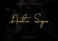 Austin Signs Font - Featured Image