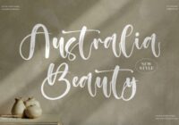 Australia Beauty Font - Featured Image