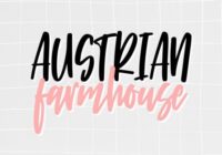 Austrian Farmhouse Font - Featured Image