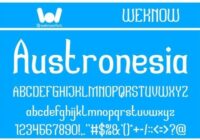 Austronesia Font - Featured Image