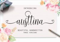 Austtina Font - Featured Image