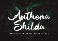 Autena Shilda Font - Featured Image