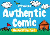 Authentic Comic Font - Featured Image
