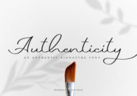 Authenticity Font - Featured Image