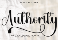 Authority Font - Featured Image