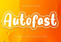 Autofast Font - Featured Image