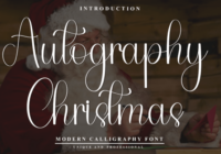 Autography Christmas Font - Featured Image