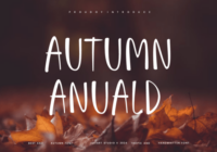 Autumn Anuald Font - Featured Image
