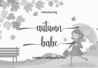 Autumn Babe Font - Featured Image